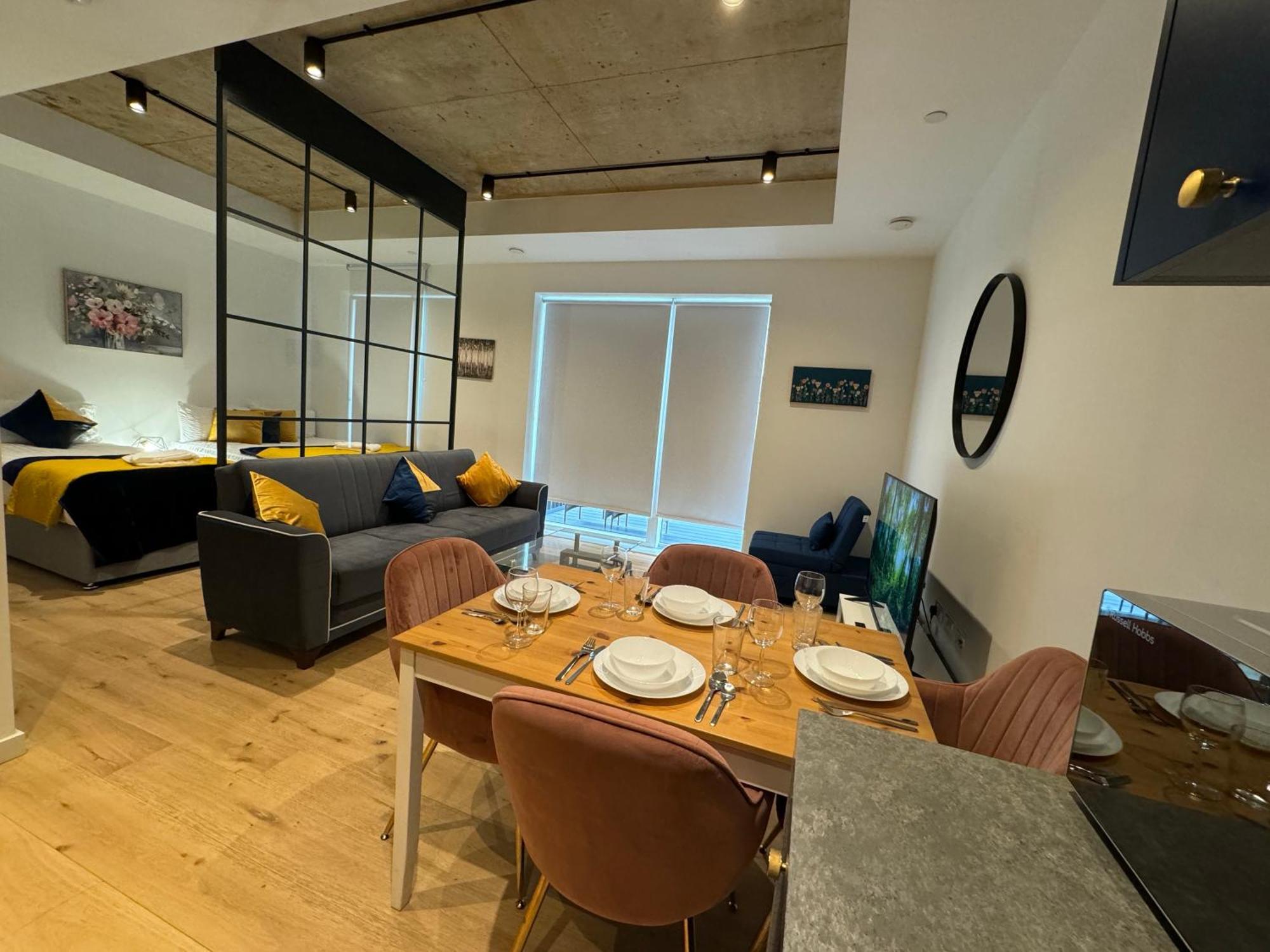 London Luxury Flat With Balcony, River View, O2 Arena, Excel, Canary Wharf, Station Apartamento Exterior foto